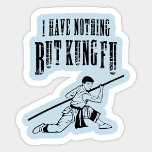 Kung Fu Sticker